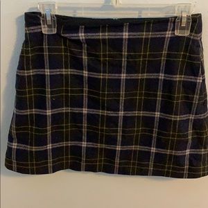 plaid schoolgirl skirt